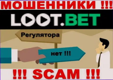 Сведения о регуляторе конторы LootBet не найти ни на их интернет-сервисе, ни в сети