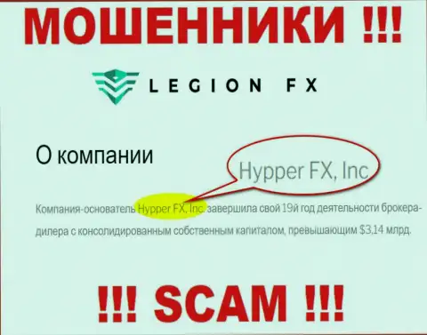 ХипперФИкс Ком принадлежит конторе - ХипперФХ, Инк