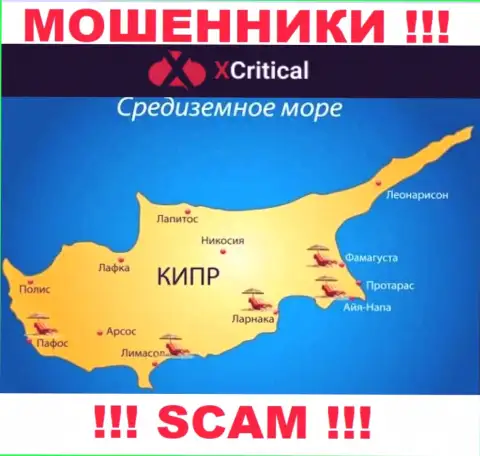 Cyprus - именно здесь, в оффшоре, отсиживаются мошенники XCritical