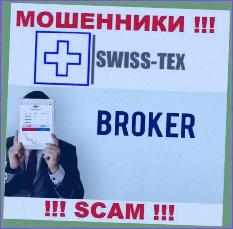 Форекс - это то на чем, будто бы, профилируются интернет-мошенники Swiss-Tex