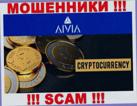 Aivia Io, орудуя в сфере - Crypto trading, обманывают наивных клиентов