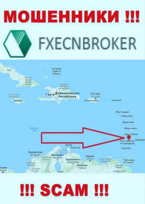 ФИксЕСНБрокер - это МОШЕННИКИ, которые юридически зарегистрированы на территории - Saint Vincent and the Grenadines