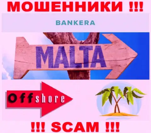 С Банкера довольно-таки опасно сотрудничать, адрес регистрации на территории Malta
