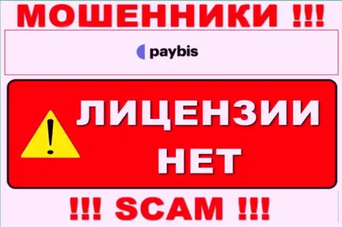 Инфы о лицензии на осуществление деятельности Pay Bis у них на официальном веб-сервисе нет - это РАЗВОДНЯК !