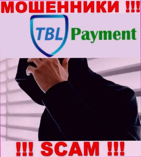 Мошенники TBL Payment решили оставаться в тени, чтобы не привлекать особого к себе внимания