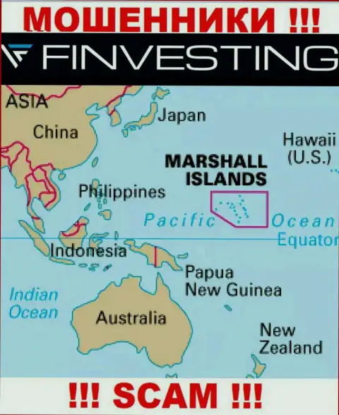 Marshall Islands - это официальное место регистрации компании Finvestings Com