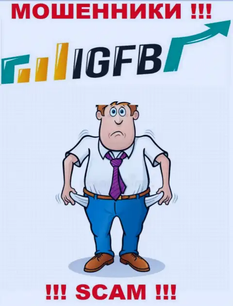 Ворюги IGFB One сделают все, чтоб затянуть к себе в лохотрон побольше биржевых трейдеров