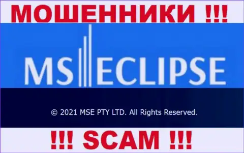 MSE PTY LTD - это юридическое лицо компании МСЭклипс Ком, будьте начеку они МОШЕННИКИ !