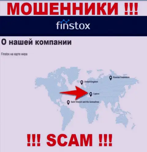 Finstox - это мошенники, их место регистрации на территории Кипр