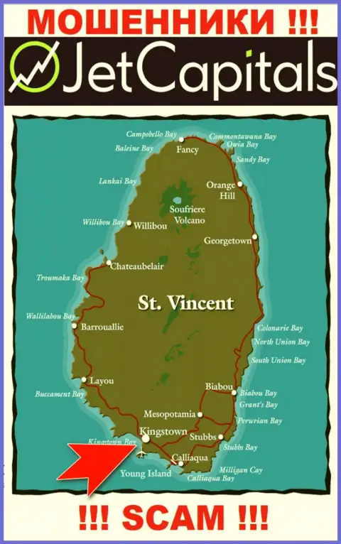 Kingstown, St Vincent and the Grenadines - вот здесь, в офшорной зоне, отсиживаются интернет-аферисты Tech Solutions LLC