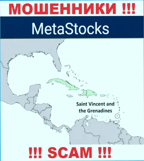 Из компании Meta Stocks финансовые вложения вывести нереально, они имеют оффшорную регистрацию: Kingstown, St. Vincent and the Grenadines