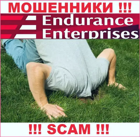 EnduranceEnterprises - это стопроцентные ОБМАНЩИКИ !!! Организация не имеет регулятора и разрешения на деятельность