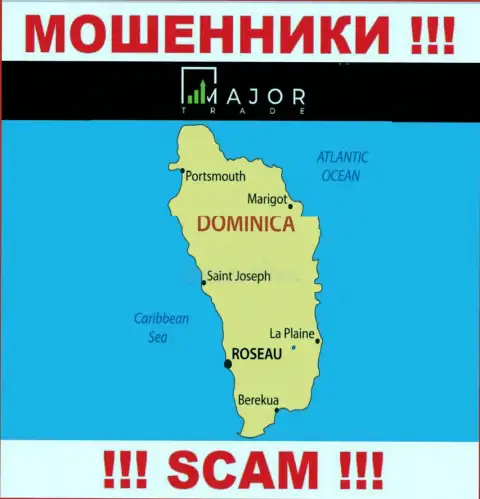 Махинаторы Major Trade пустили корни на территории - Commonwealth of Dominica, чтобы скрыться от ответственности - МАХИНАТОРЫ