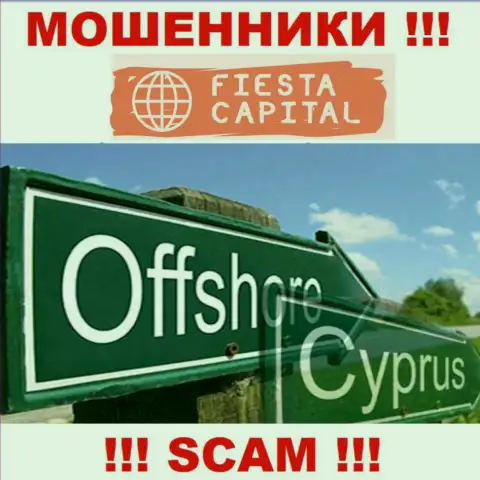 Оффшорные интернет-жулики ФиестаКапитал скрываются вот тут - Cyprus