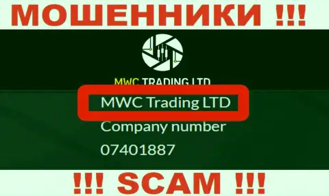 На web-сайте MWCTradingLtd Com написано, что MWC Trading LTD - это их юр. лицо, однако это не значит, что они порядочные