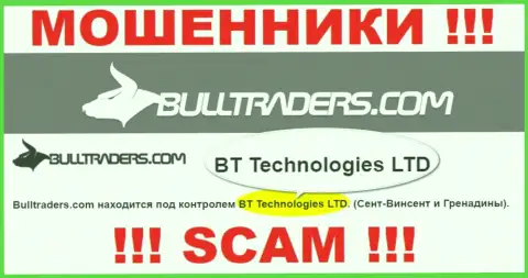 Компания, владеющая шулерами BT Technologies LTD - это BT Technologies LTD